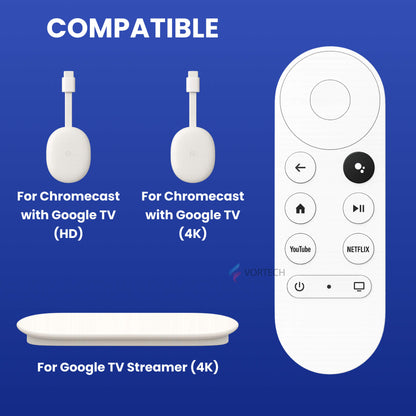 Simple Chromecast 4 Control Remote for Easy Streaming