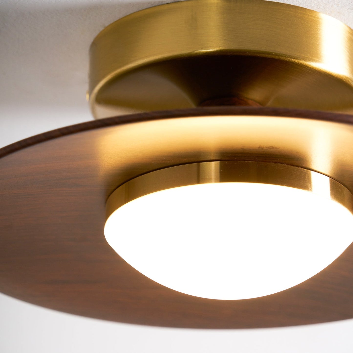 Airy White Ceiling Light