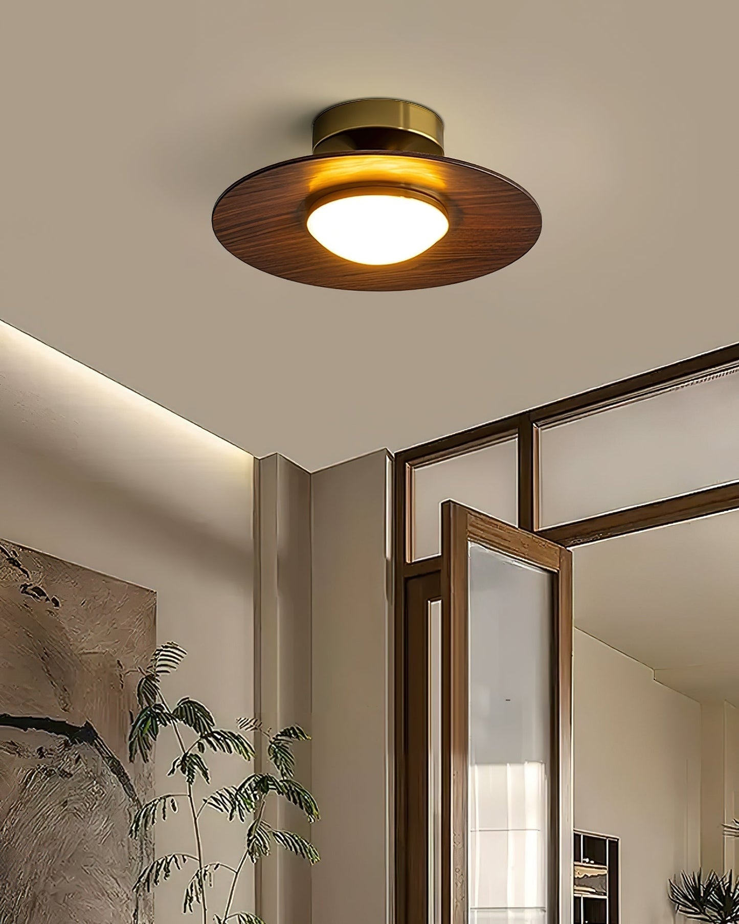 Slim LED Flush Mount Ceiling Light Fixture