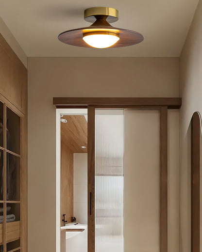 Airy White Ceiling Light