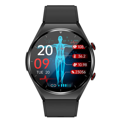 Accurate Fitness Tracker Watch with ECG and Heart Rate Monitor
