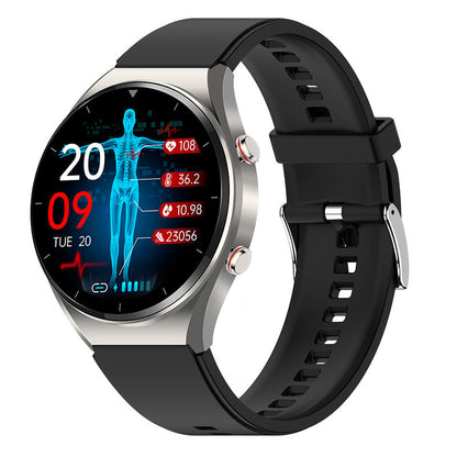 Accurate Fitness Tracker Watch with ECG and Heart Rate Monitor