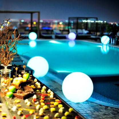 Wireless Outdoor Solar LED Globe Light