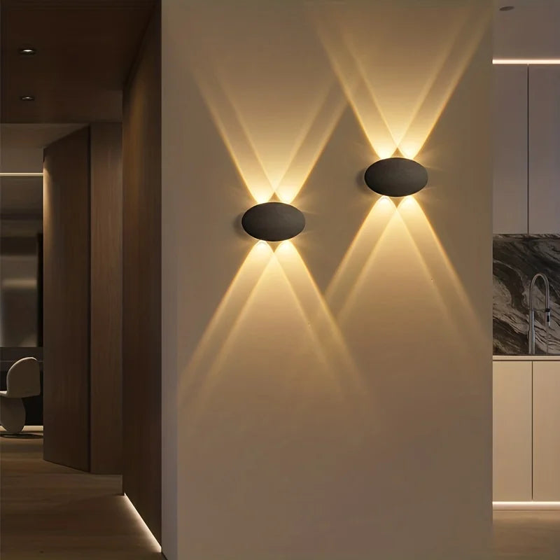 Outdoor LED Wall Lamp, Waterproof Energy Saving Sconce - Pexav