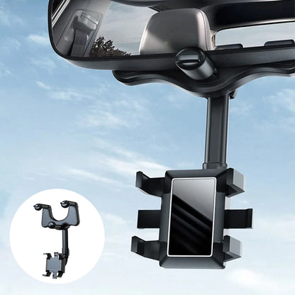 Adjustable Car Phone Mount with 360° Rotation - Pexav