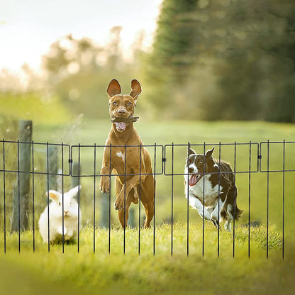 Strong Metal Yard Pet Gate Fence Outdoor Protection