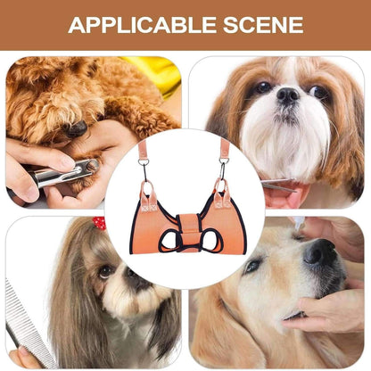 Pet Grooming Hammock - Safe & Stress-Free Nail Trimming, Easy to Use & Clean