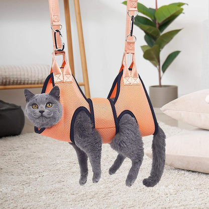 Pet Grooming Hammock - Safe & Stress-Free Nail Trimming, Easy to Use & Clean