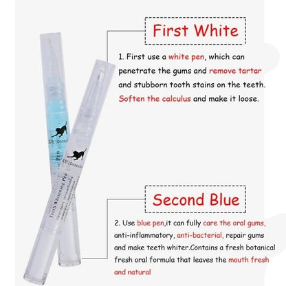 Pet Teeth Repairing Kit with Dual-Ended Scraper for Safe and Easy At-Home Tartar Removal