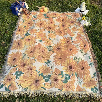 Waterproof Garden Picnic Mat – Portable Outdoor Blanket