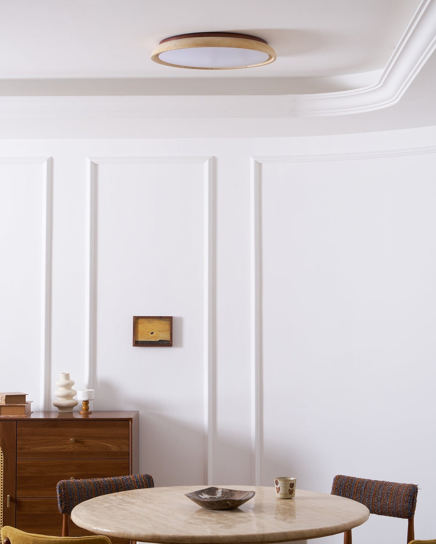 Stylish Circular LED Ceiling Fixtures for Home