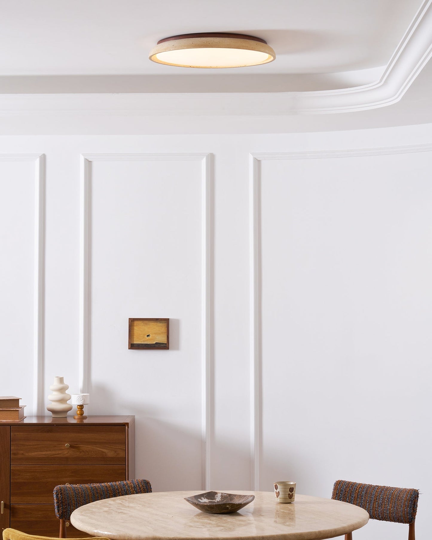 Stylish Circular LED Ceiling Fixtures for Home