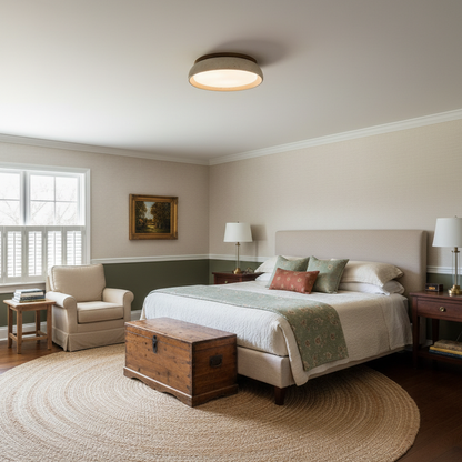 Stylish Circular LED Ceiling Fixtures for Home