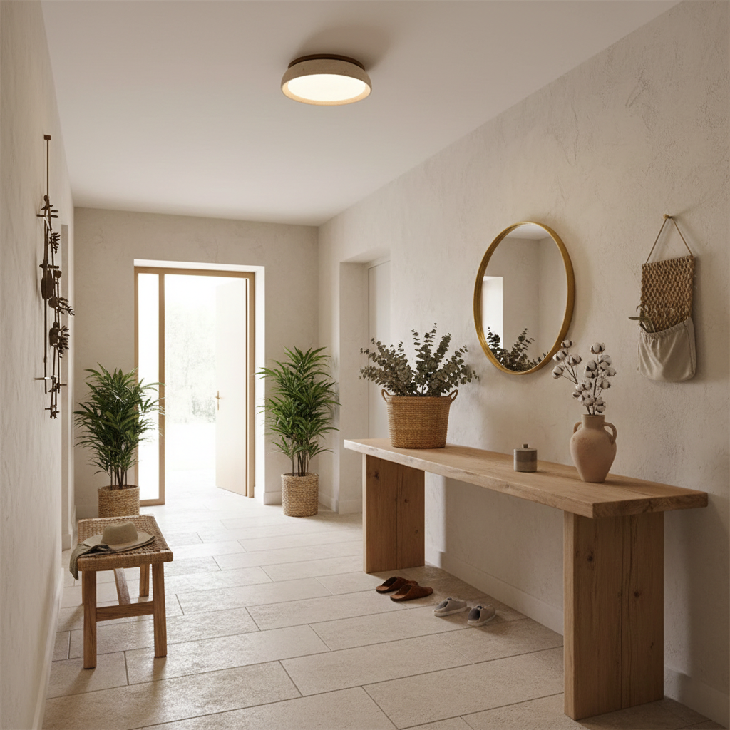 Stylish Circular LED Ceiling Fixtures for Home