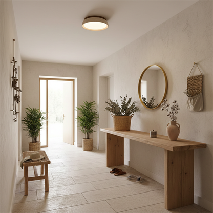 Stylish Circular LED Ceiling Fixtures for Home