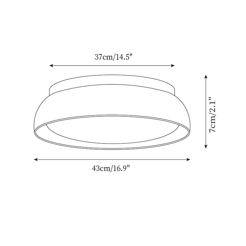 Stylish Circular LED Ceiling Fixtures for Home