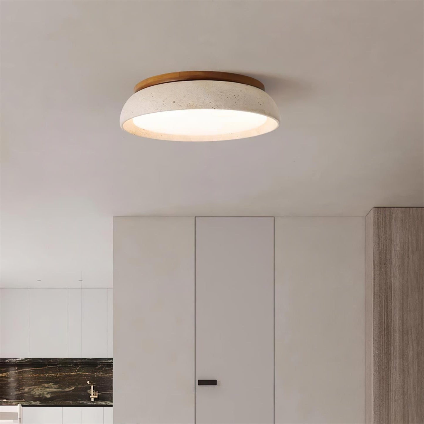 Stylish Circular LED Ceiling Fixtures for Home