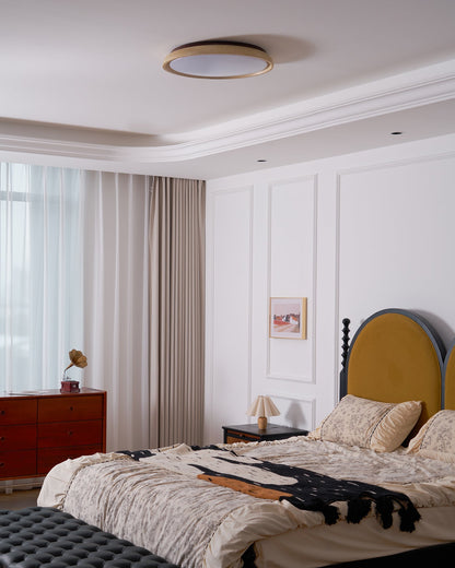 Stylish Circular LED Ceiling Fixtures for Home