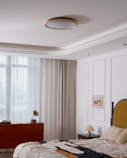 Stylish Circular LED Ceiling Fixtures for Home