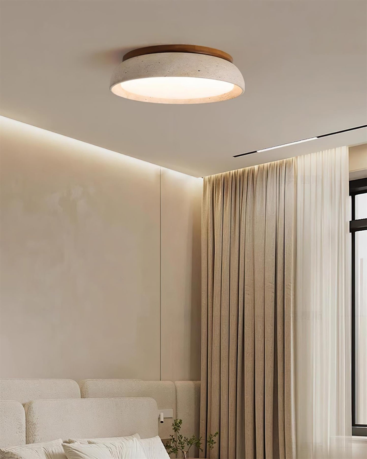 Stylish Circular LED Ceiling Fixtures for Home