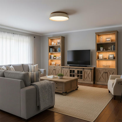 Stylish Circular LED Ceiling Fixtures for Home