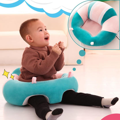 Plush Baby Support Seat Chair for Sitting Up Comfortably