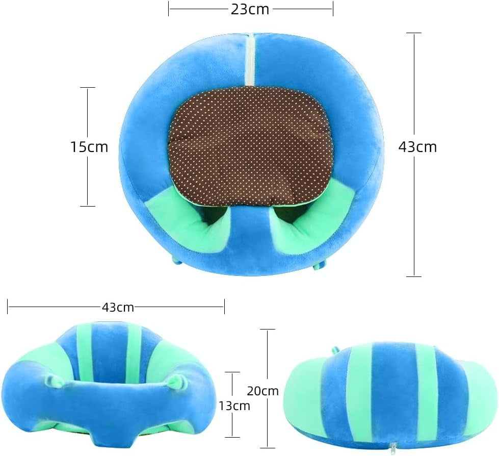 Plush Baby Support Seat Chair for Sitting Up Comfortably
