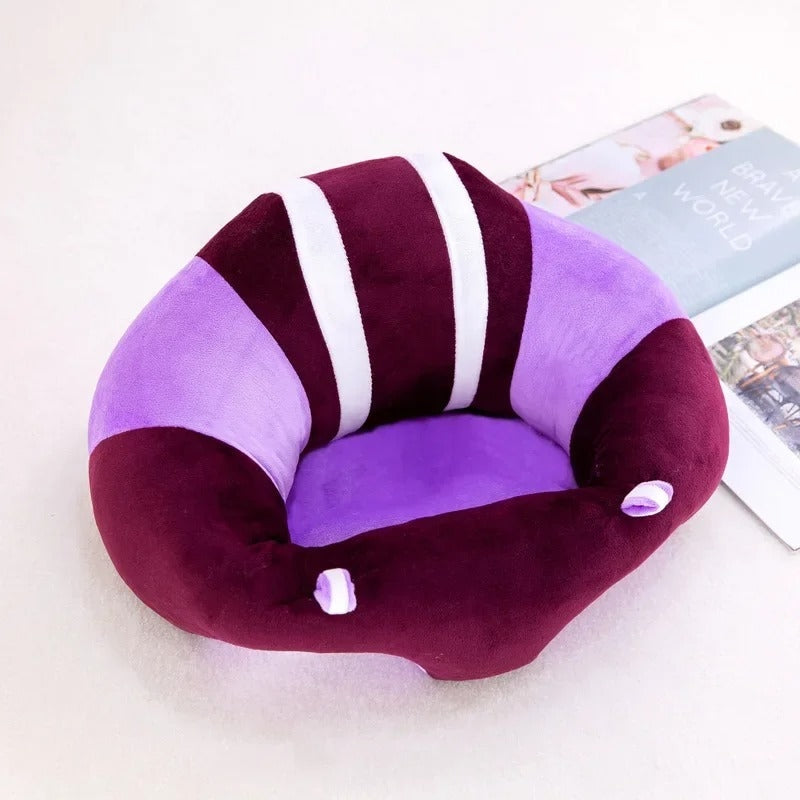 Plush Baby Support Seat Chair for Sitting Up Comfortably