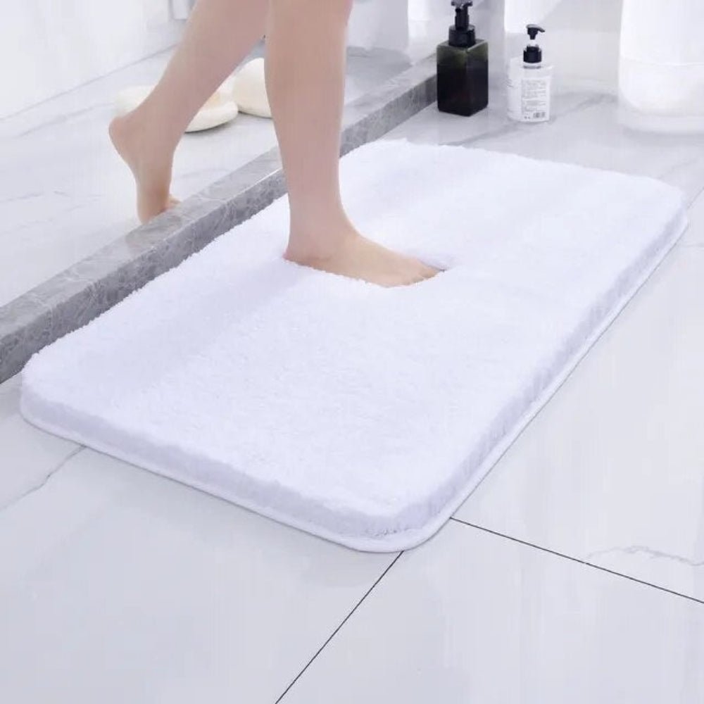 Plush Non-Slip Bath Rug – Soft Microfiber Bathroom Mat for Ultimate Comfort and Absorbency, 50 x 80 cm 3