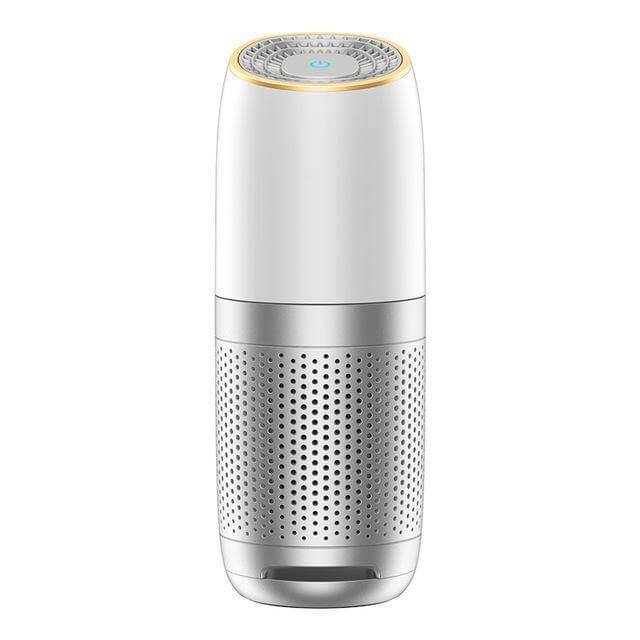 Compact Home Air Cleaner with Odor Remover