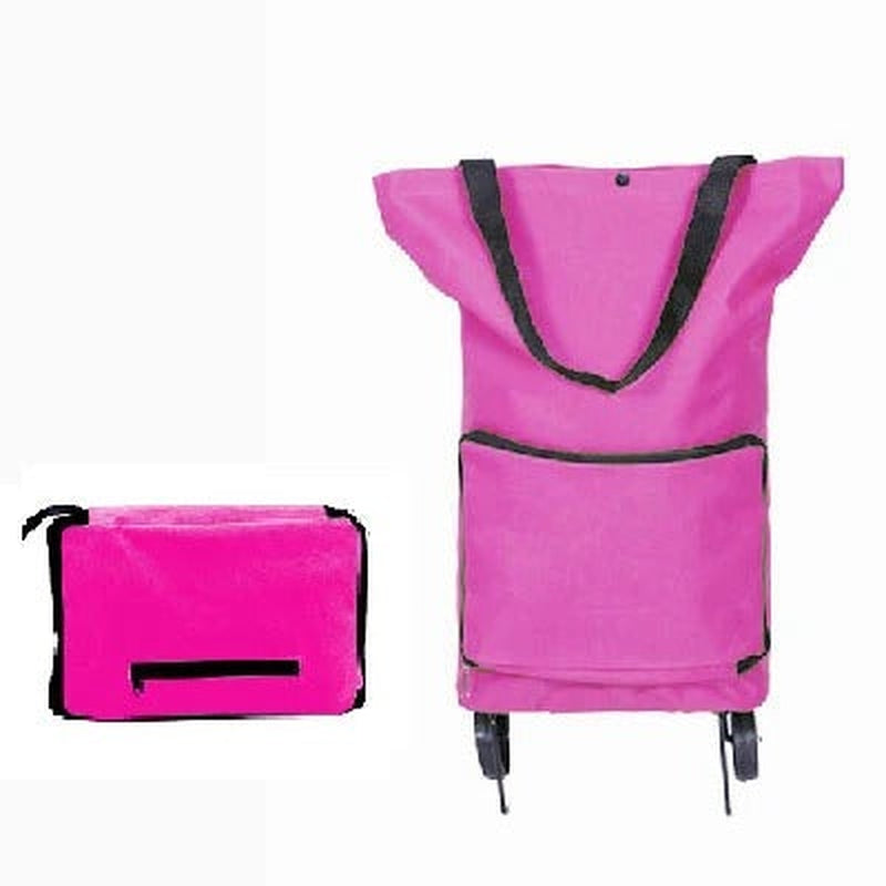 Collapsible Rolling Grocery Cart Bag