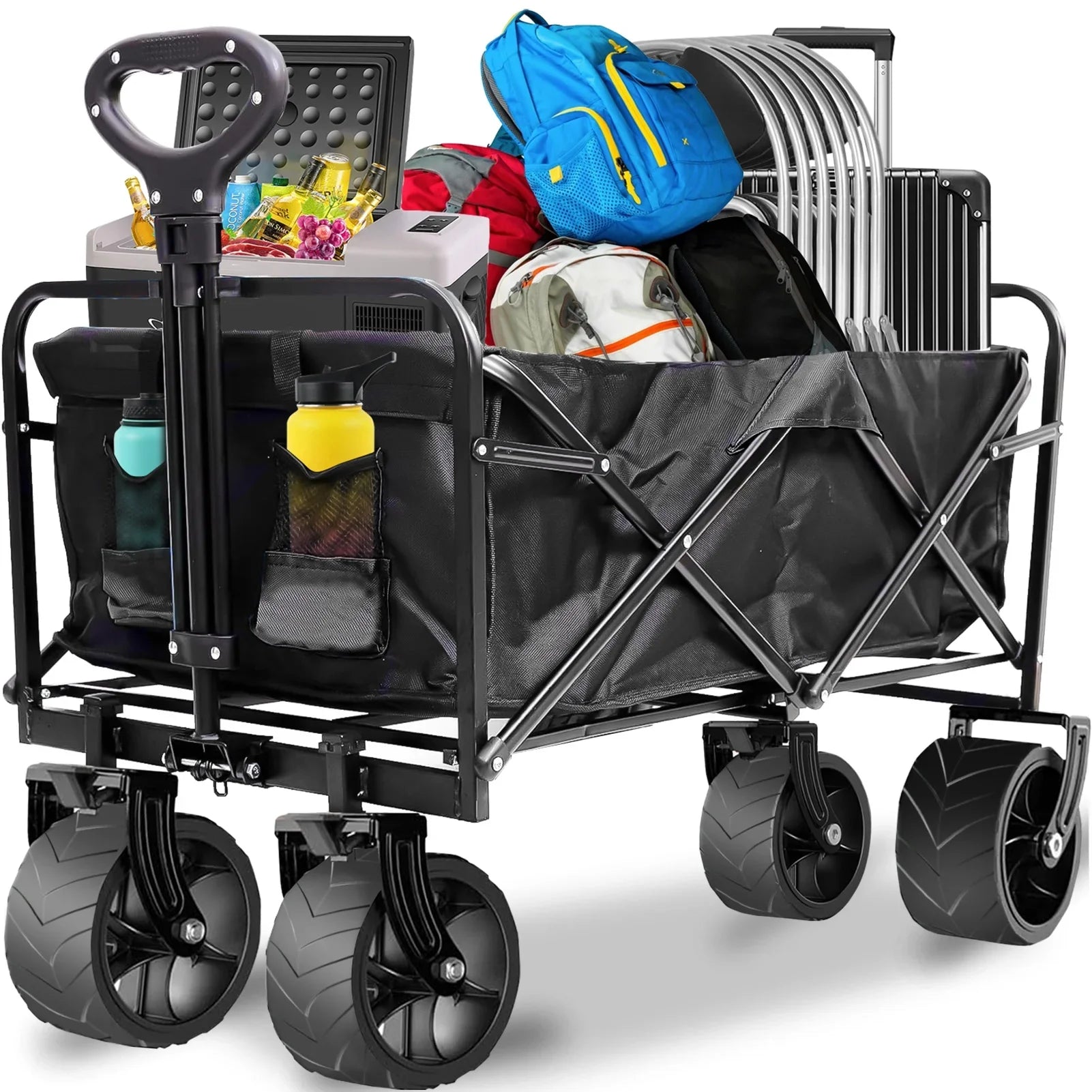 Collapsible Lightweight Garden Wagon - Pexav