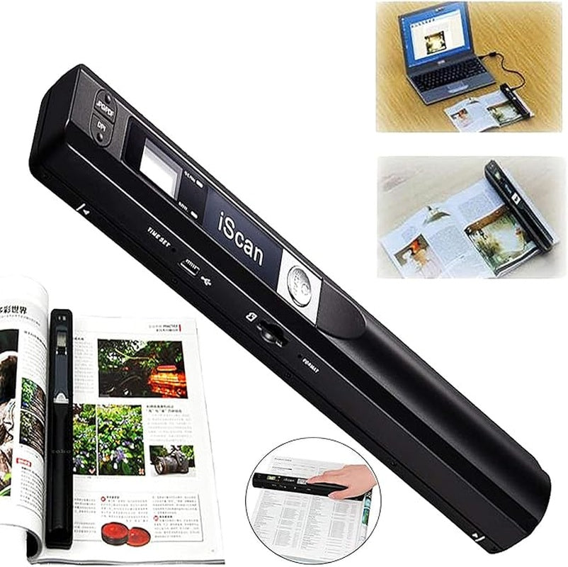 Compact Mobile Document Scanner 900DPI - Pexav