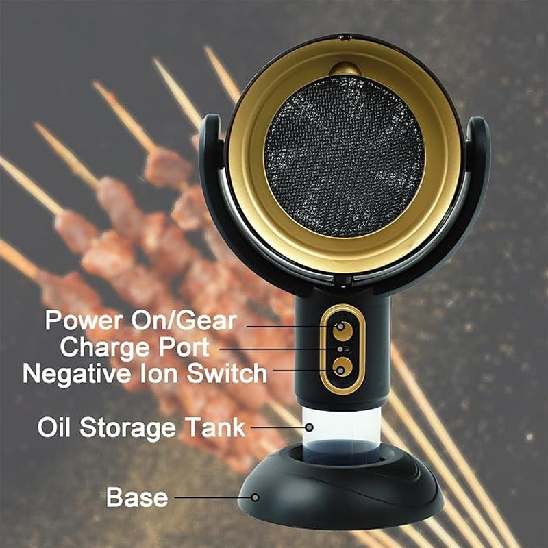 Portable Range Hood With 2 Speed Exhaust Fan