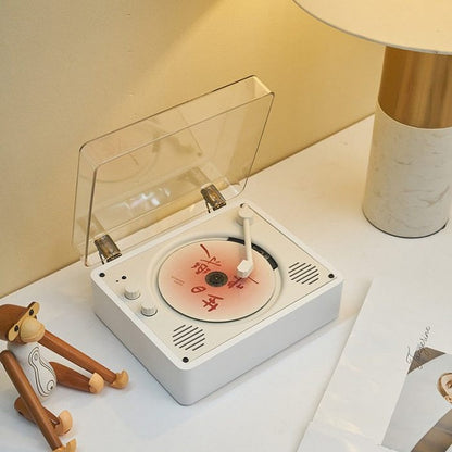 Compact Classic CD Player with Wireless Bluetooth Speakers
