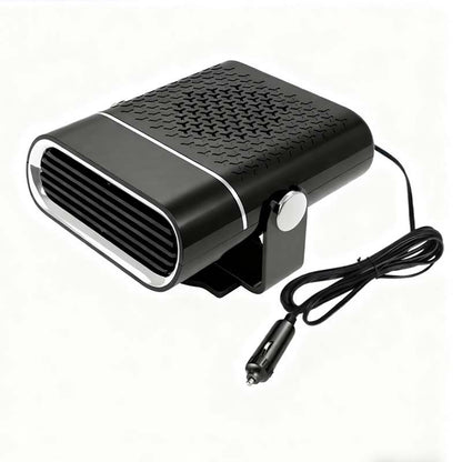 Compact 12V Car Heater with Quick Warmth and Dual Fan - Pexav