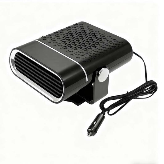 Compact 12V Car Heater with Quick Warmth and Dual Fan - Pexav