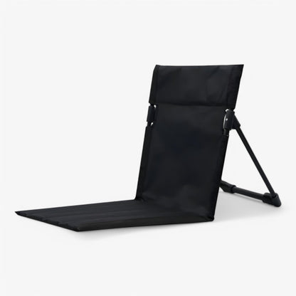 Collapsible Outdoor Chair with Back Support - Compact & Easy Fold Seat - Pexav