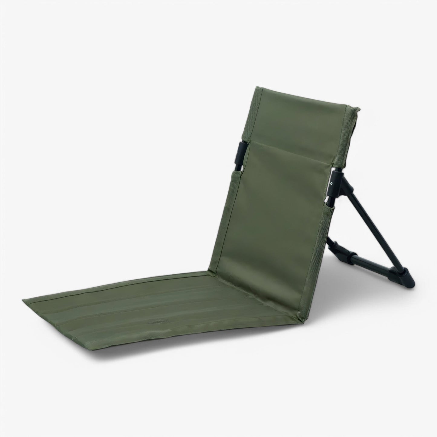Collapsible Outdoor Chair with Back Support - Compact & Easy Fold Seat