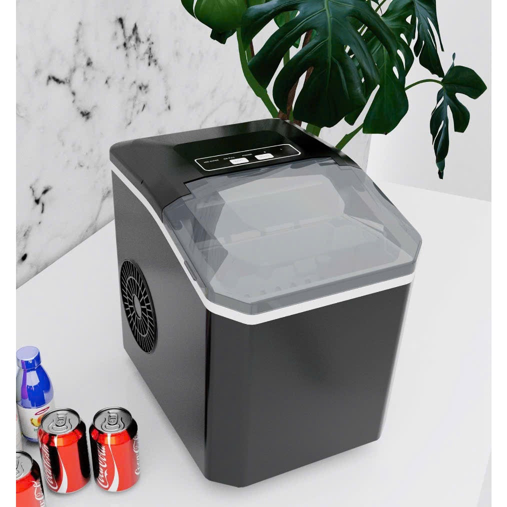 Compact Fast Ice Maker - 26.5lbs Daily, Easy Clean - Pexav