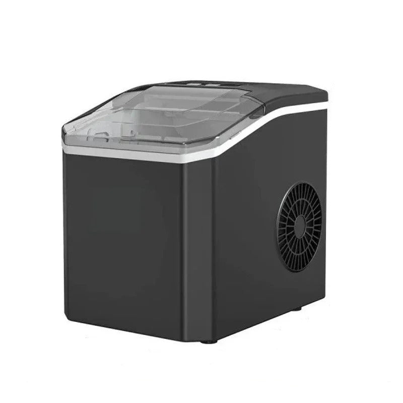 Portable Ice Nugget Maker – 26.5lbs Daily Output, Self-Cleaning, 9 Ice Cubes in 6 Minutes, Perfect for Kitchens, Parties, Camping & RVs