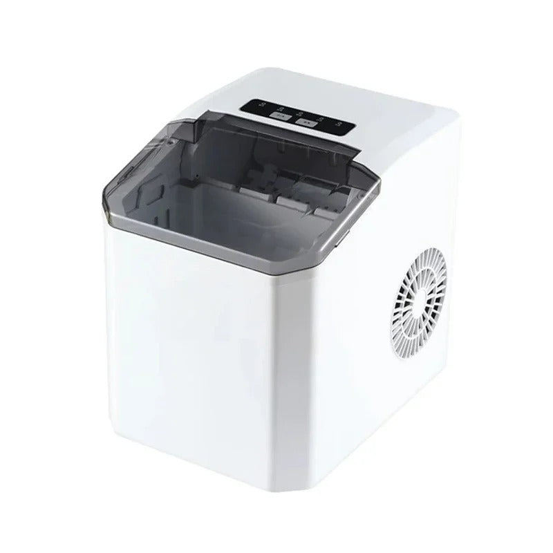 Portable Ice Nugget Maker – 26.5lbs Daily Output, Self-Cleaning, 9 Ice Cubes in 6 Minutes, Perfect for Kitchens, Parties, Camping & RVs