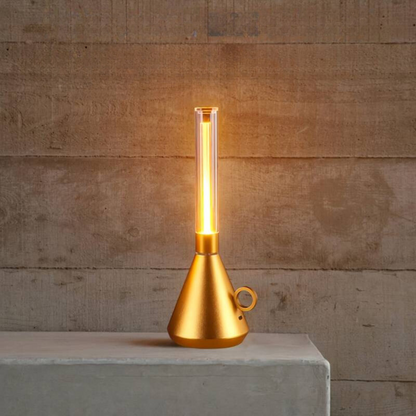 Portable Retro Lantern, Rechargeable Indoor/Outdoor Lighting with Adjustable Brightness – Warm White, Dimmable, Aluminum Design 2