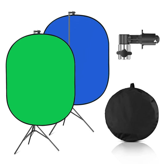 Compact 2-in-1 Folding Photo Studio Screen - Pexav