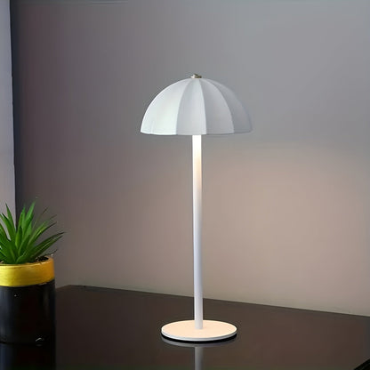 Portable Touch-Controlled LED Umbrella Lamp – Dimmable, USB Rechargeable, Eye Protection, Stylish Design 1