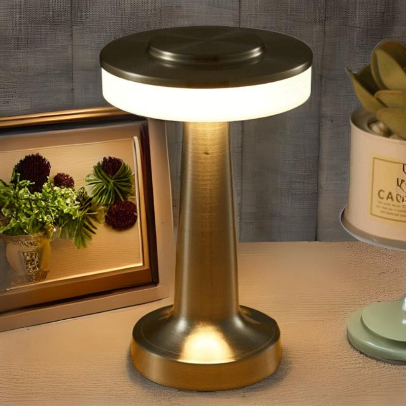 Portable Touch Sensor LED Lamp with Dimmable Brightness – Rechargeable and Cordless Night Light 7