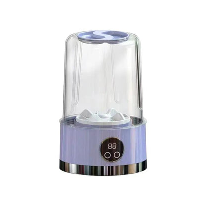 Portable Washing Machine for Delicate Fabrics – Compact, Lightweight Design with Semi-Automatic Timer and Space-Saving Features 3