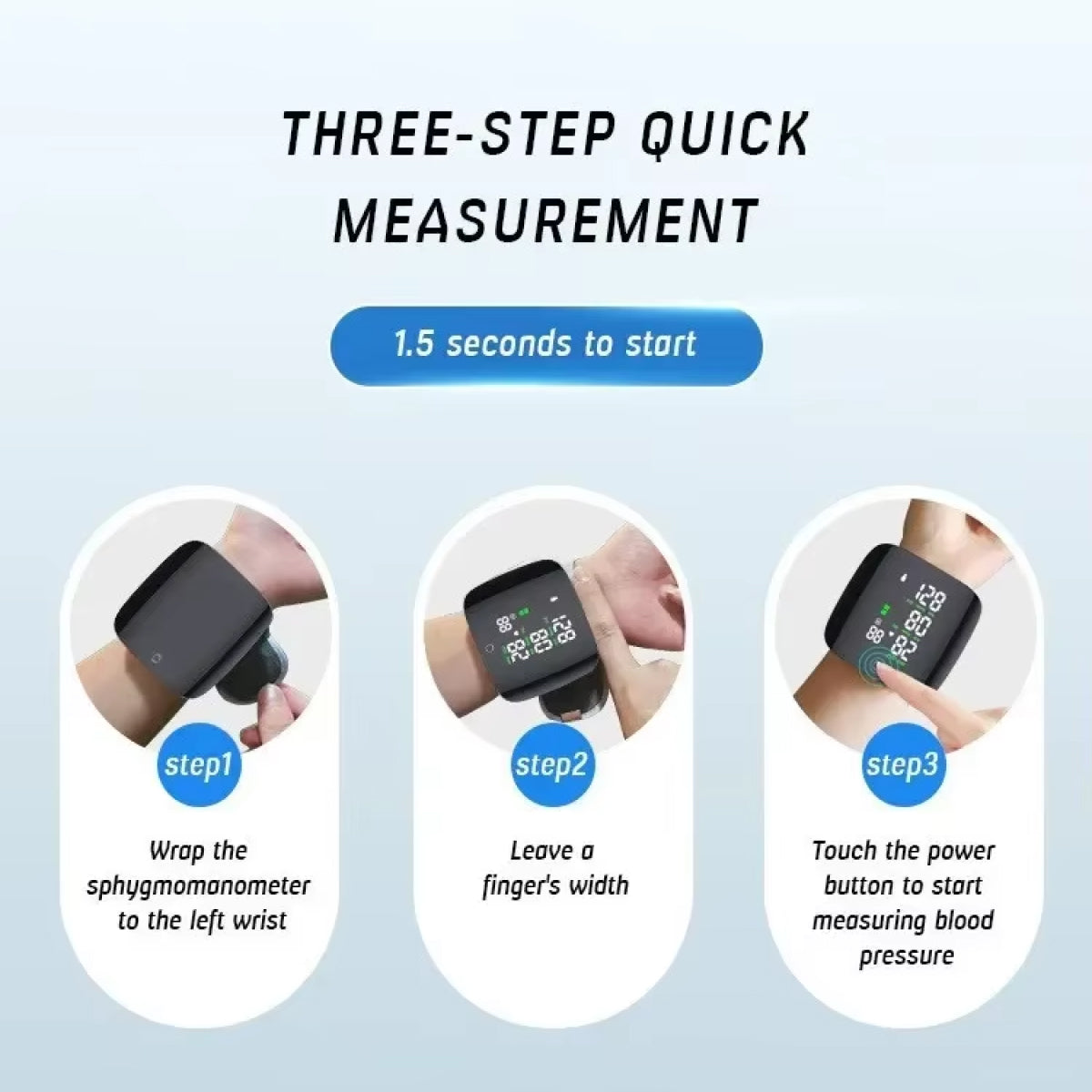 Compact Digital Blood Pressure Tracker