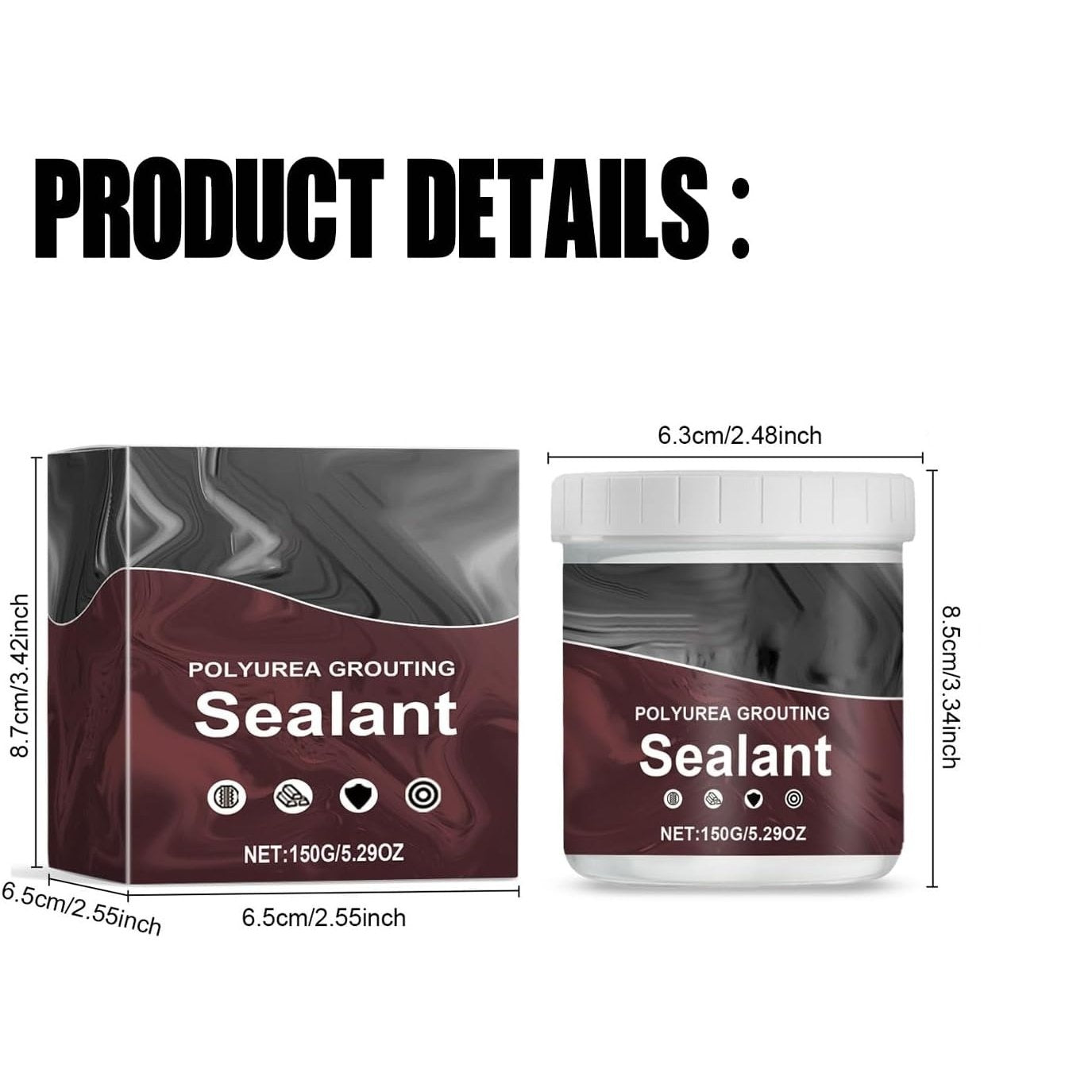 Powerful Polyurea Grouting Sealant with Waterproof and Moisture-Proof, High Adhesion and Flexibility