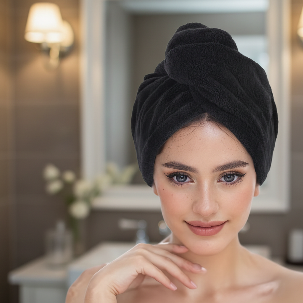Soft Microfiber Bath Turban - Pexav